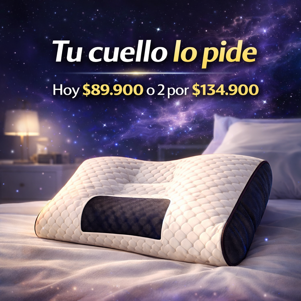Almohada Cogin Cervical Ergonómico 3D