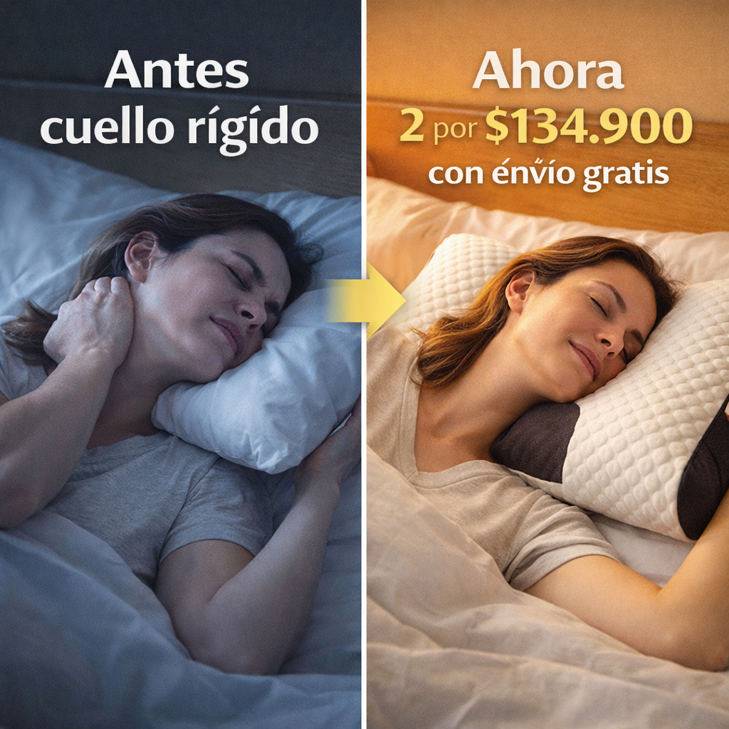 Almohada Cogin Cervical Ergonómico 3D