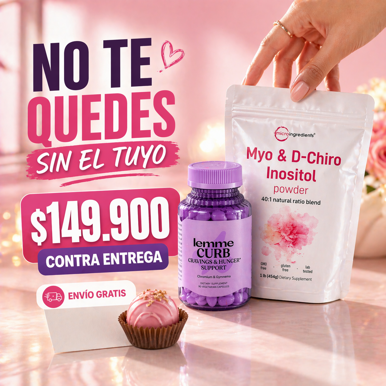 COMBO INOSITOL BOLSA+L CURB