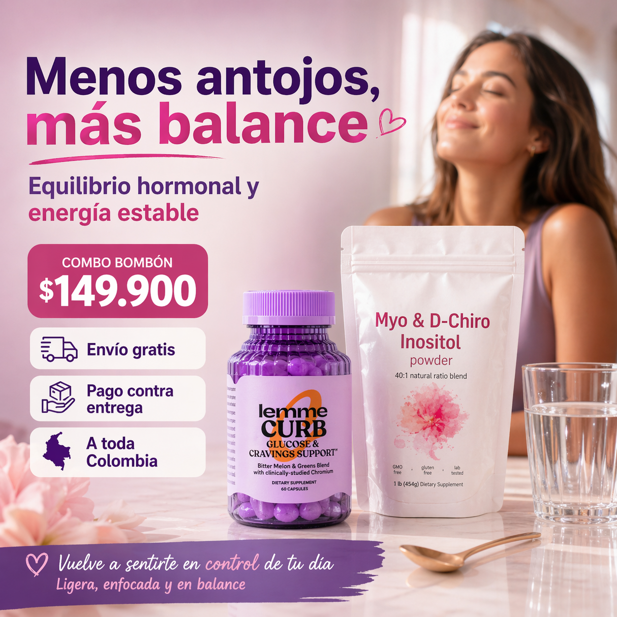 COMBO INOSITOL BOLSA+L CURB